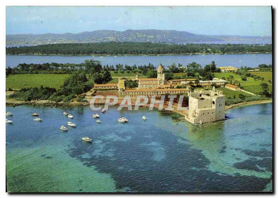 CPM Cote d'Azur French Riviera Cannes Alpes Maritimes le Monastere des Iles de Lerins St Honorat 