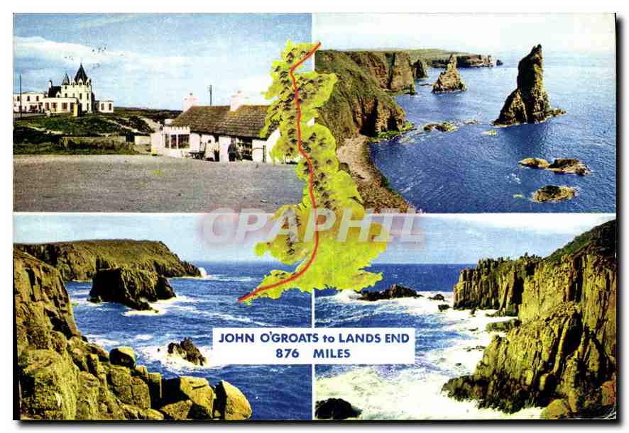 CPM John o'Groats to lands end 876 miles 