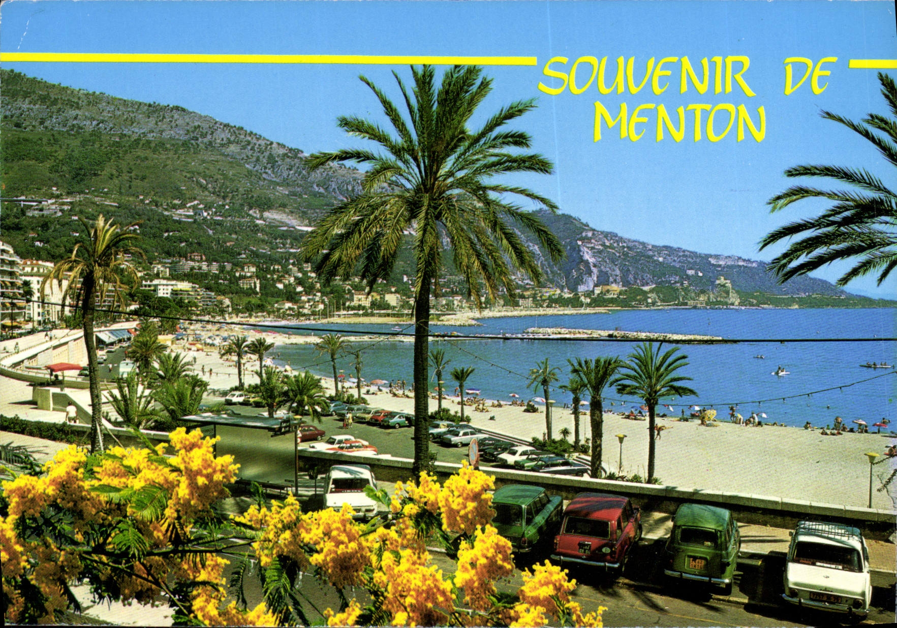 Menton — Souvenir de Menton — Éditions M.R.E. Menton