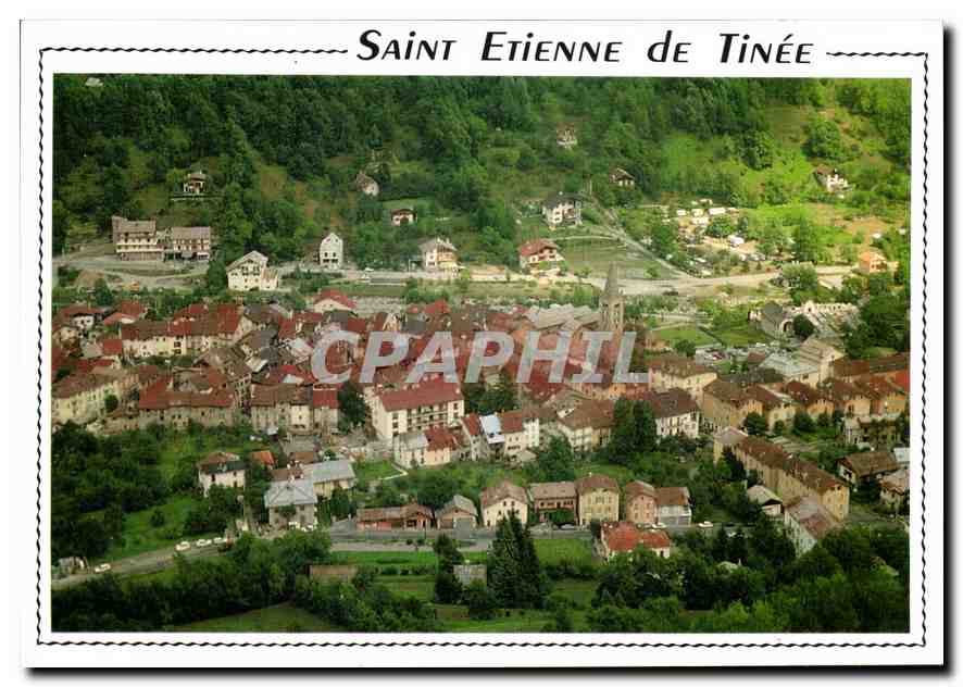 CPM Saint Etienne de Tinee A M La Perle des Alpes vue panoramique 