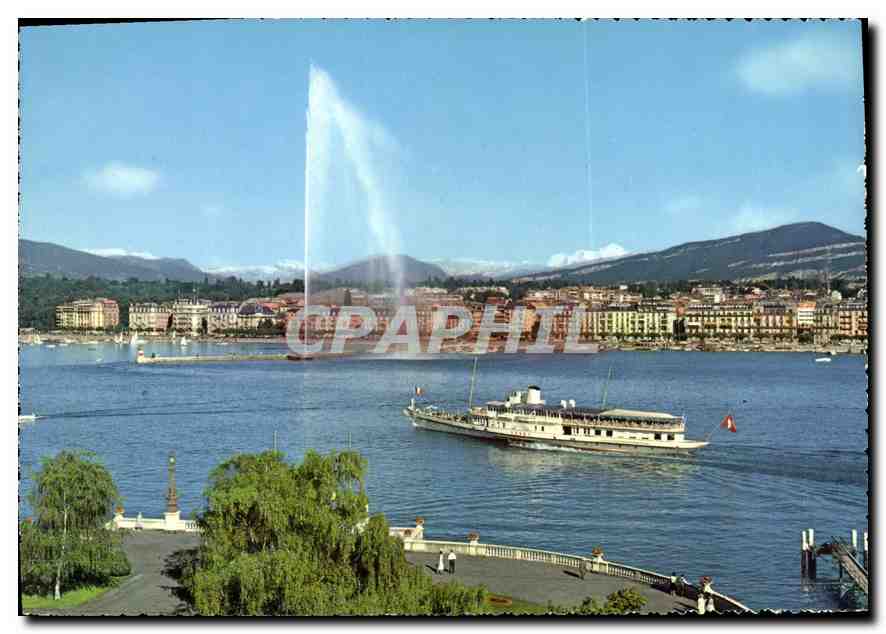 CPM Geneve Bateau