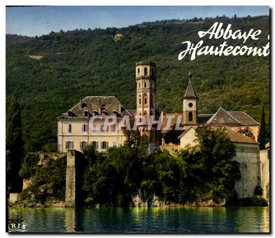CPM Abbaye d'Hautecombe la facade vue du Lac 