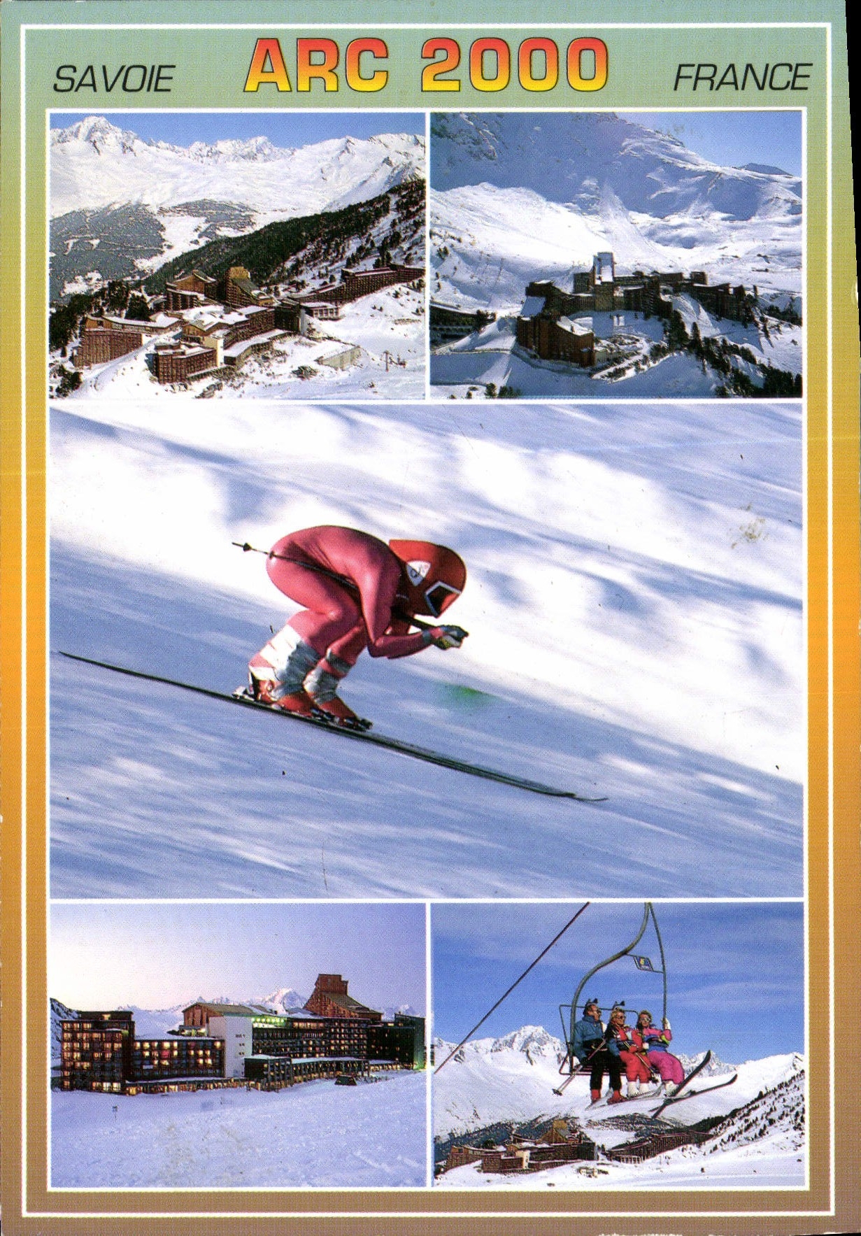 CPM Arc Savoie Station de Competition Internationale du kilometre lance 