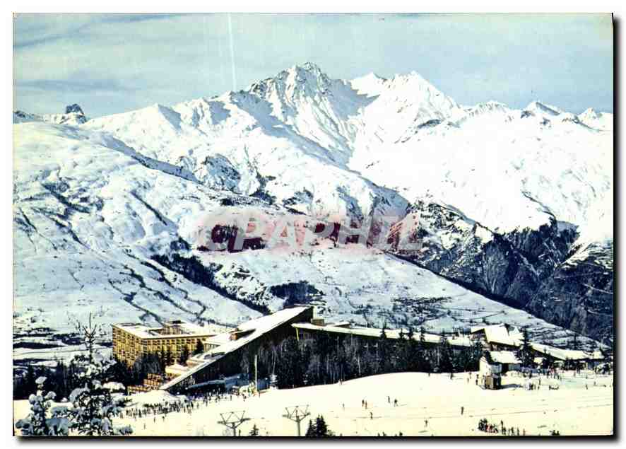 CPM Arc Chantelle Savoie l'Hotel du Golf et les Residences Bellecote la Presamenta le Massif du Roig