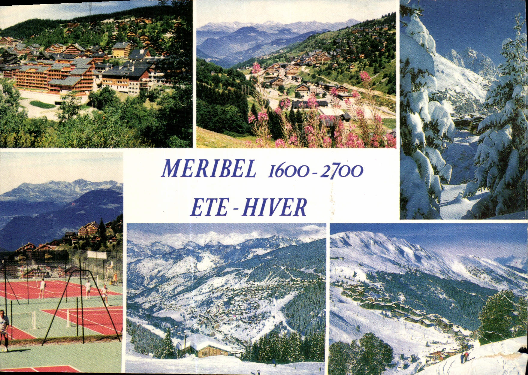 Meribel — Été-Hiver — 1600-2700 m — Éditions de Larrieu