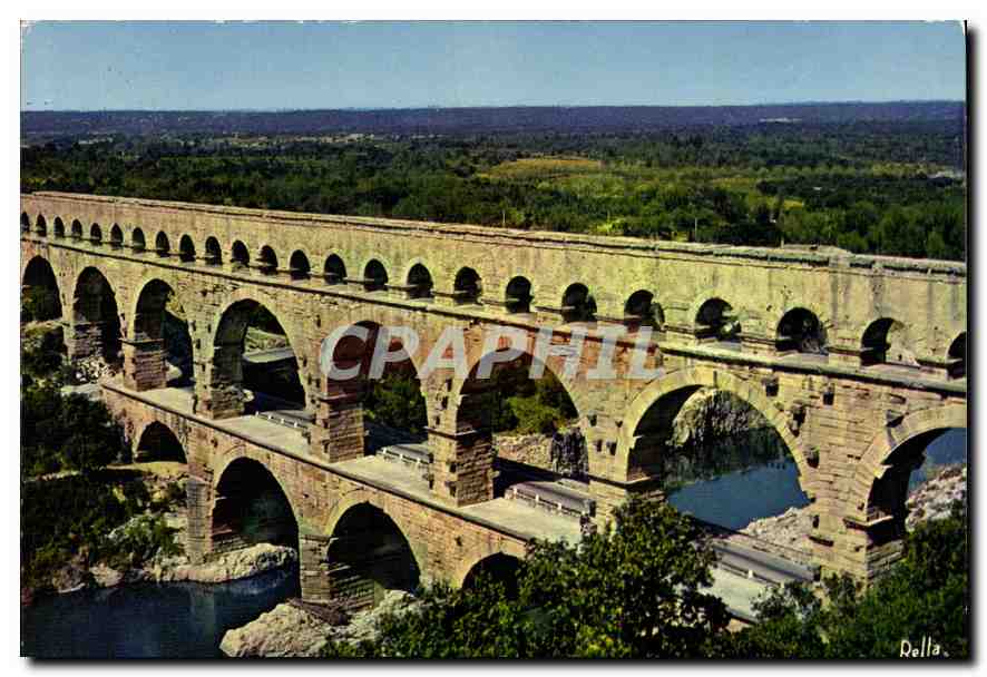 Pont du Gard — Aqueduc romain d'Auguste — Éditions Rella