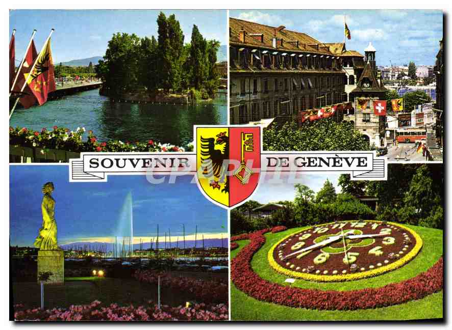 Genève — Souvenir — ROWESA SA, Zurich - Anverso