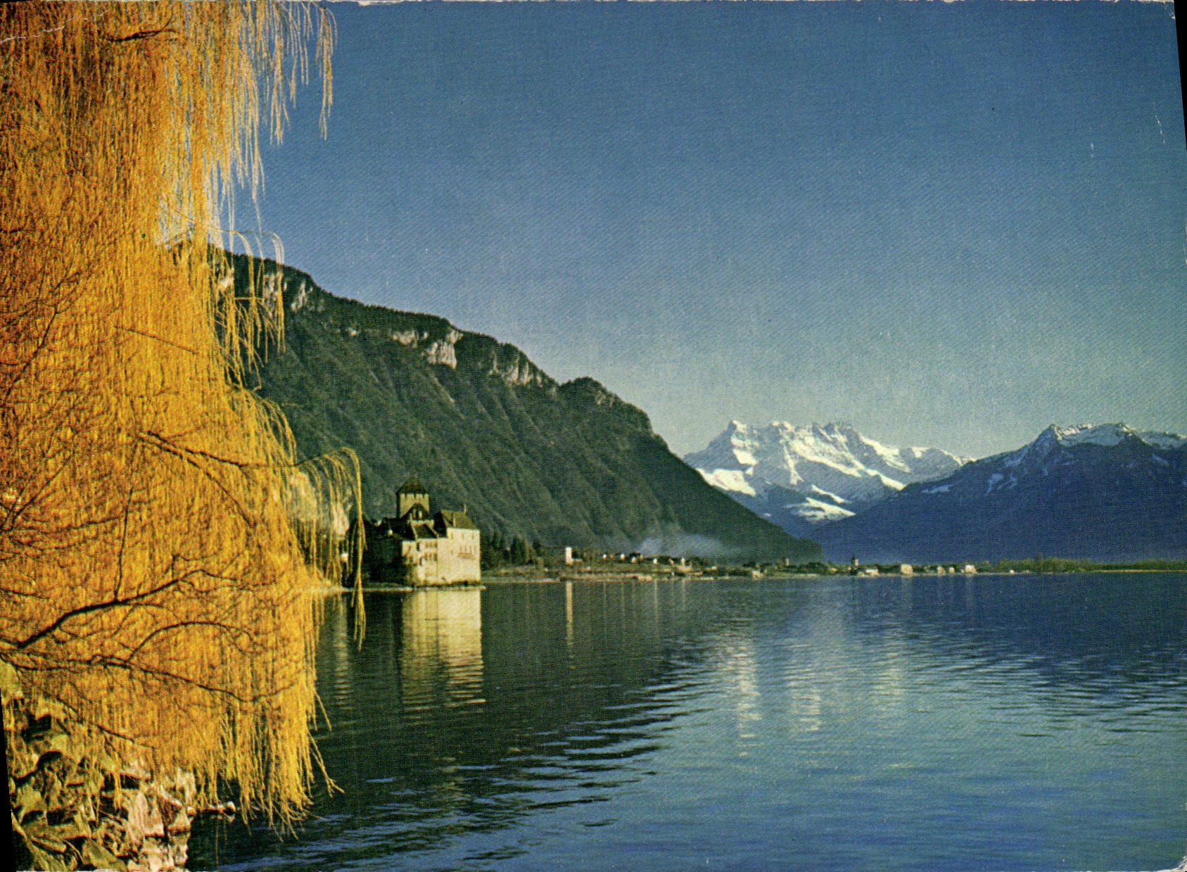 CPM Chateau de Chillon et Dents du Midi 