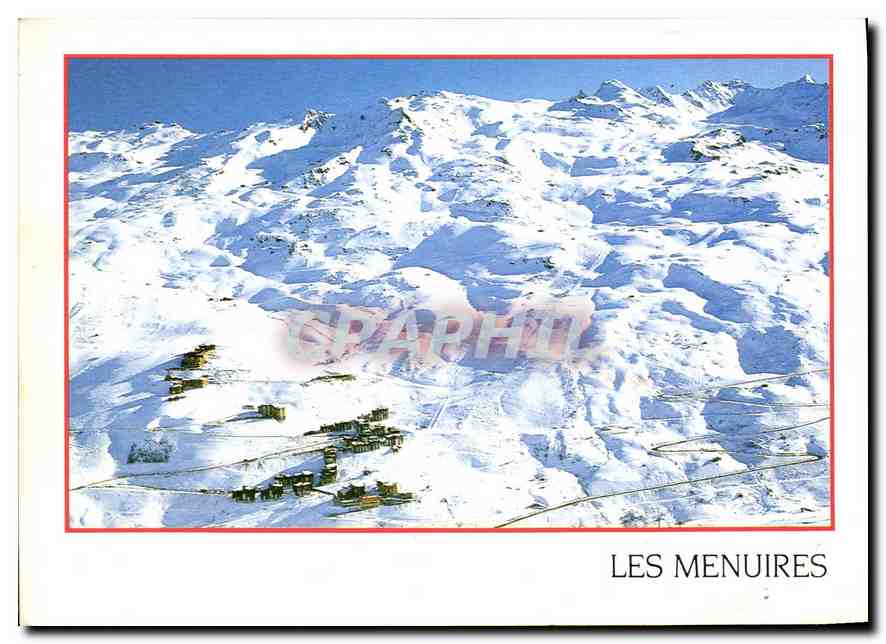 CPM Savoie les Menuires Reberty la Pointe de la Masse 