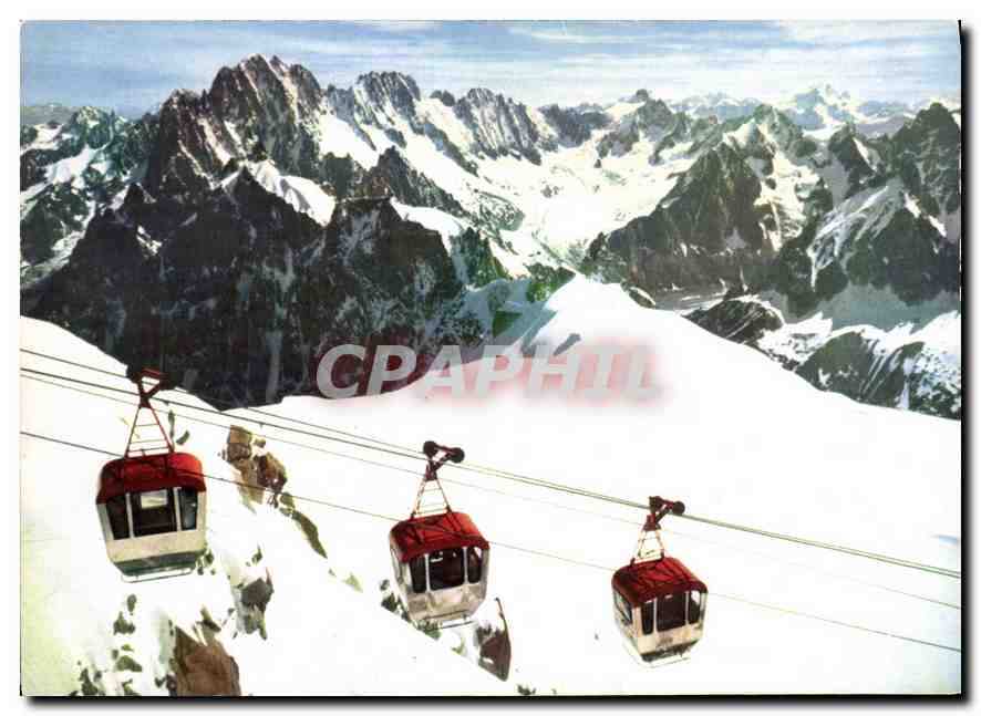Télécabines de la Vallée Blanche — Haute-Savoie — Éditions Yvon