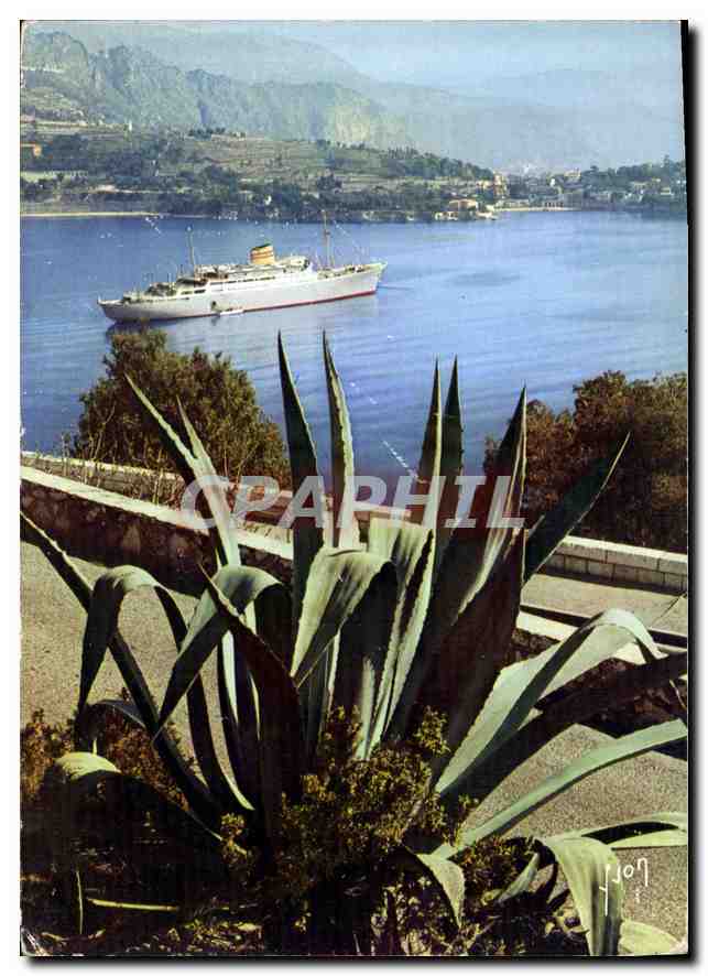 CPM Couleurs et Lumiere de France La Cote d'Azur miracle de la nature Villefranche sur Mer A M 