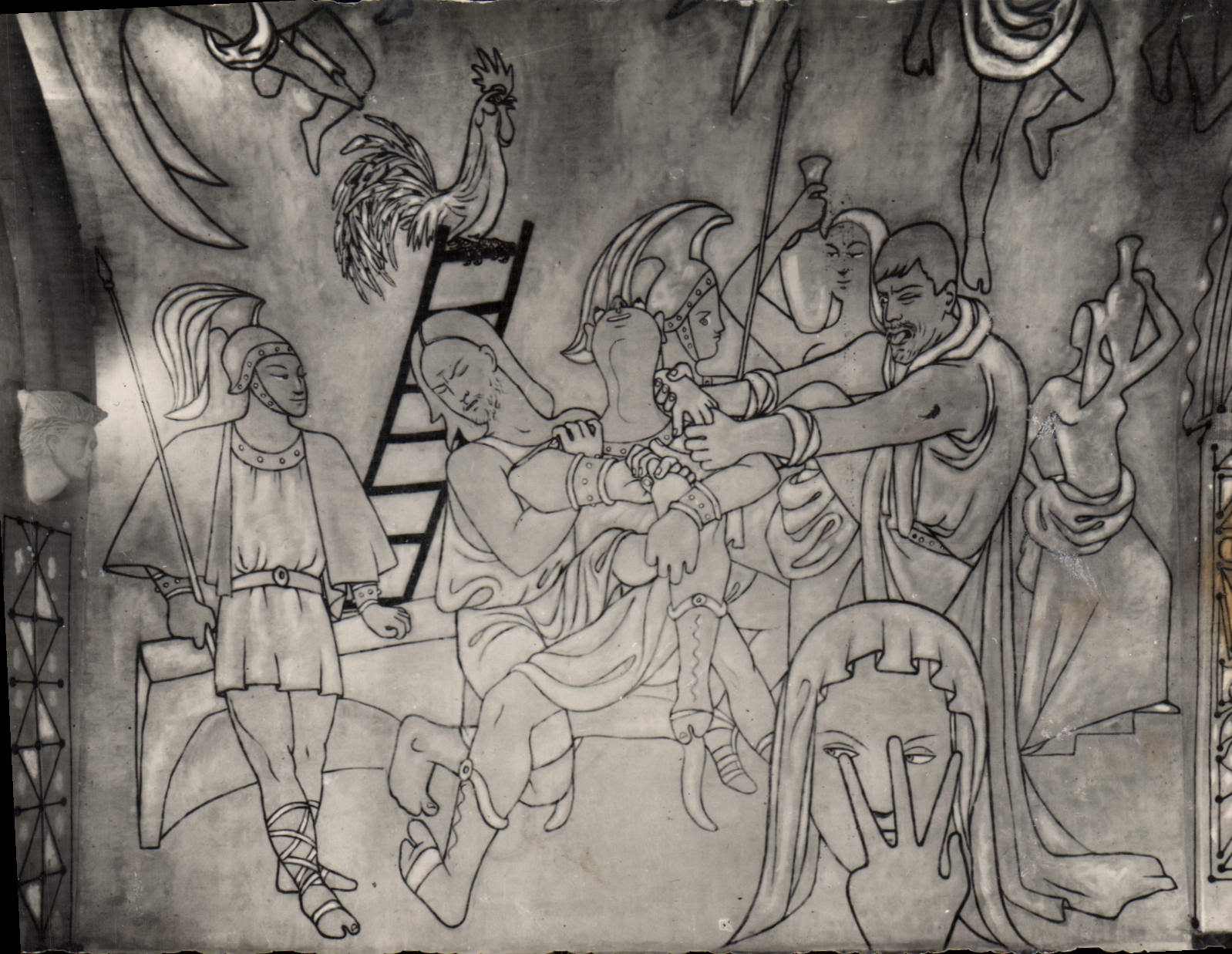 Chapelle Saint-Pierre de Villefranche-sur-Mer — décorée par Jean Cocteau — éd. La Cigogne, n°06