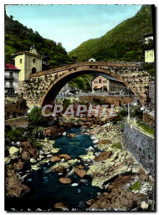 CPM Pont St martin Vallee d'Aoste Ponte Romano