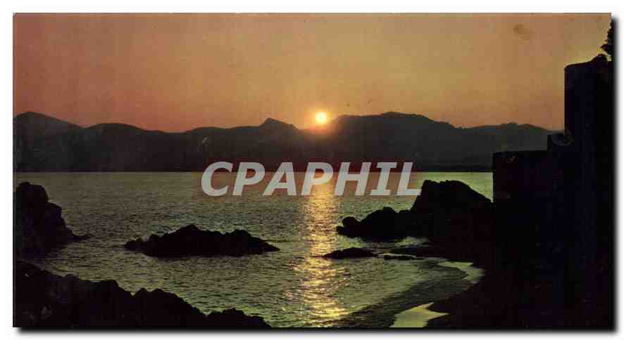 CPM Cote d'Azur La Bocca Coucher de Soleil 