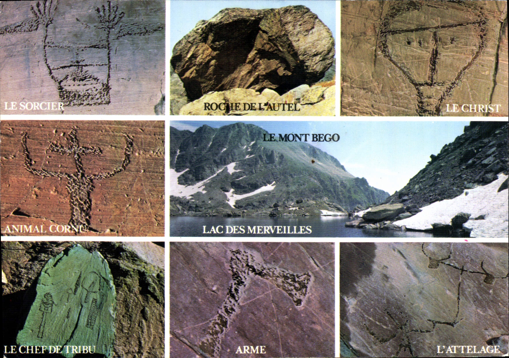Les gravures préhistoriques du lac des Merveilles — Vallée des Merveilles — Édition Alpine