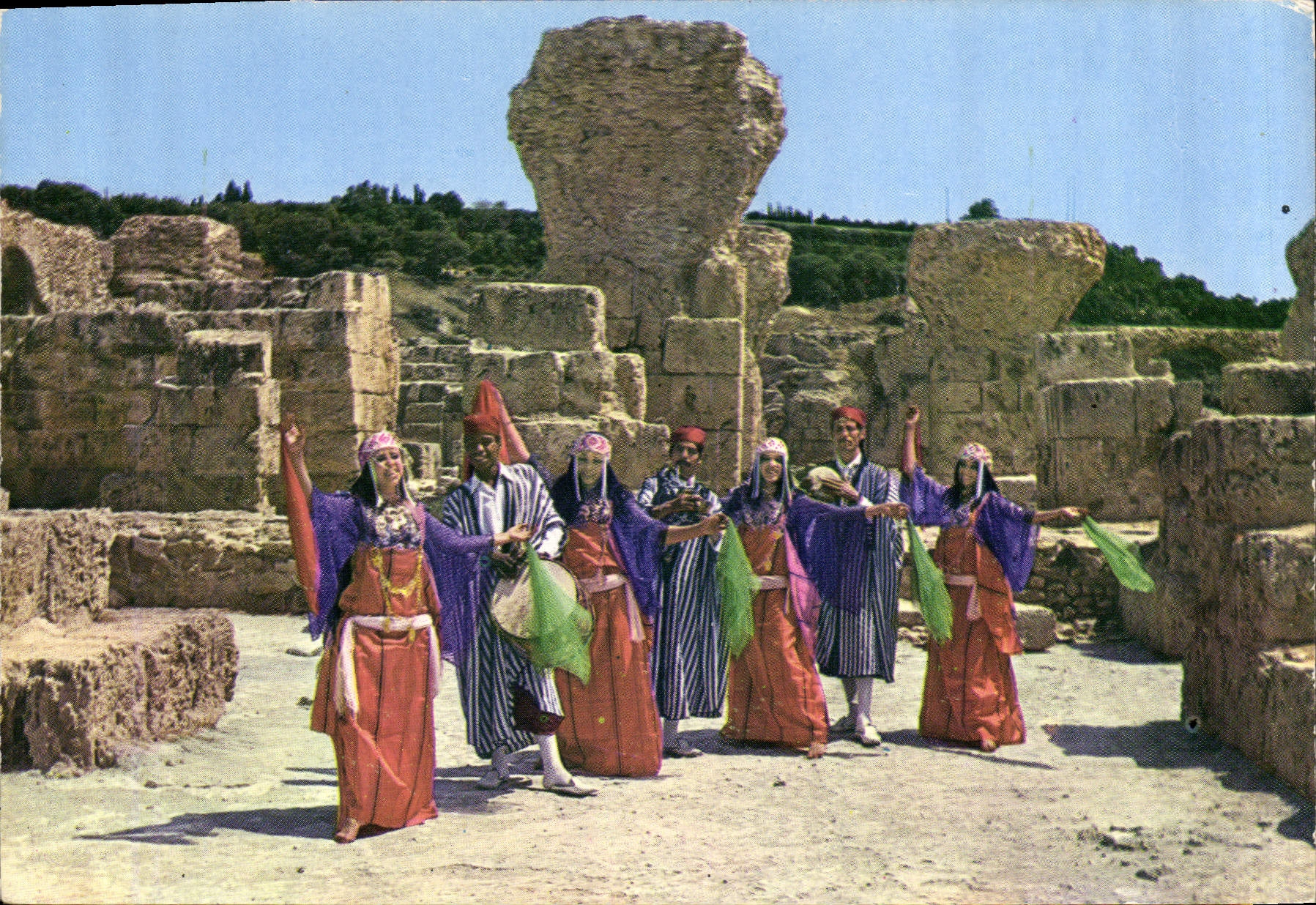 CPM Ballet Carthage Folklore Tunisien Tunisie 