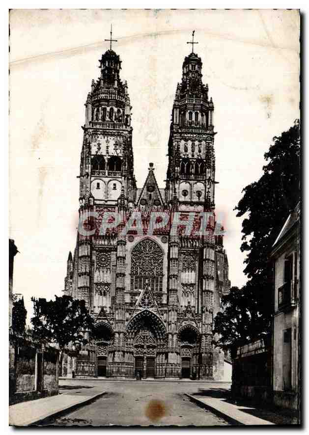 CPM Tours I et L La Cathedrale St Gatien 
