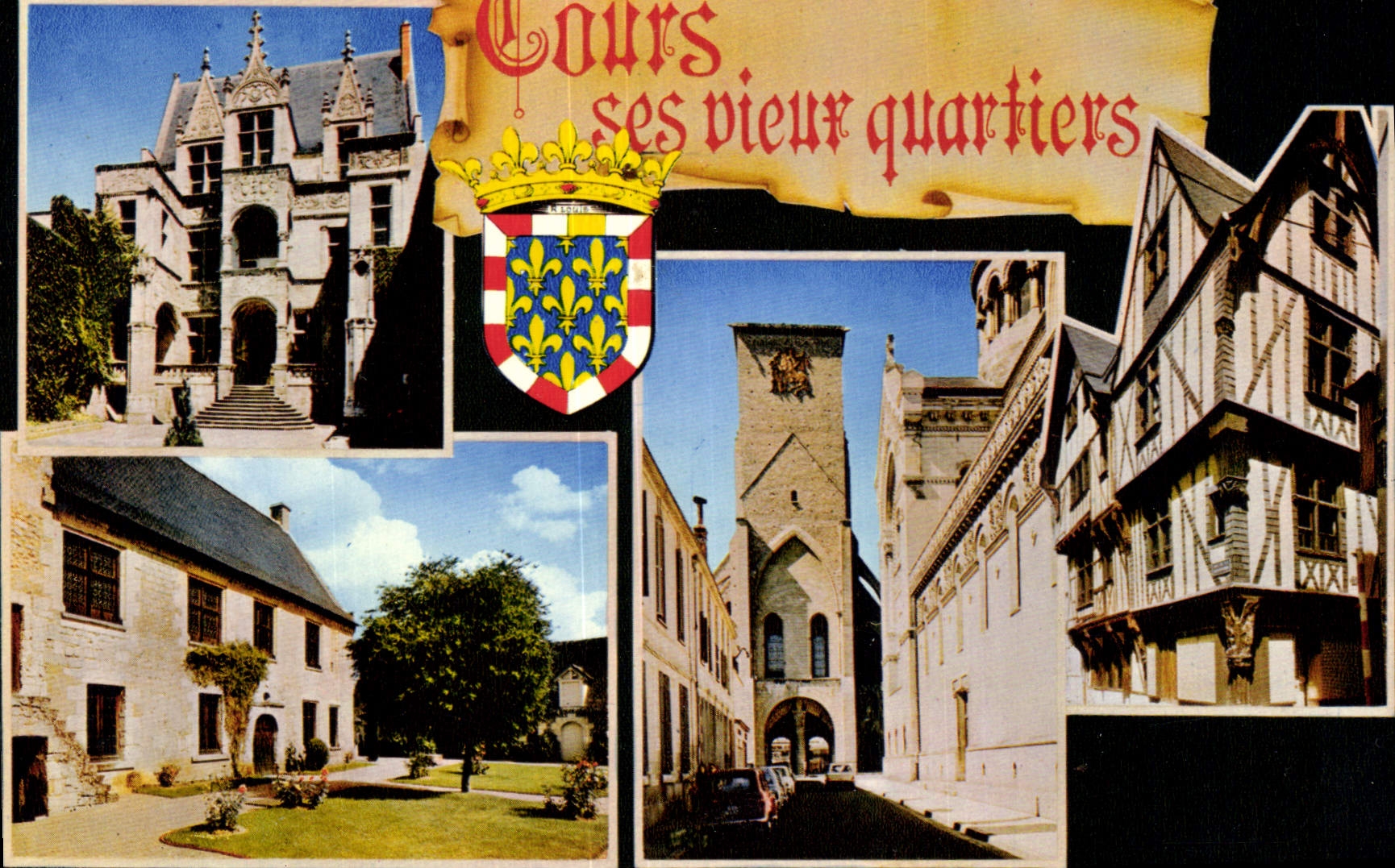 CPM Tours I et L Ses vieux quartiers 