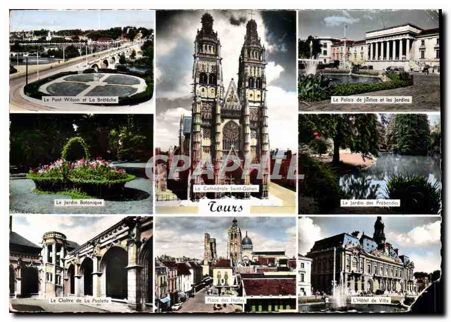 CPA Tours La Cathedrale Saint Gatien 