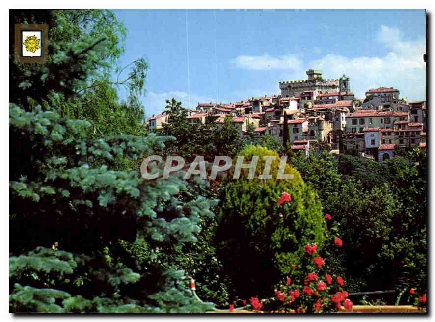 CPM Cagnes sur Mer Vue generale du Haut de Cagnes 