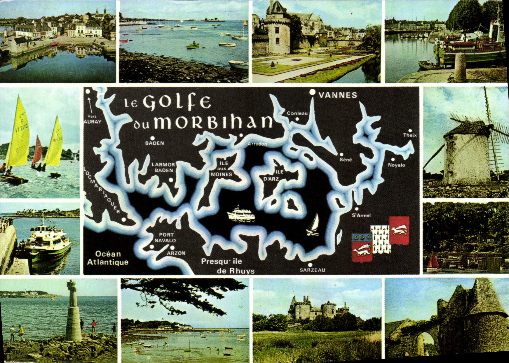 CPM La Bretagne Pittoresque De la Mer et des Bois Le Golfe du Morbihan 