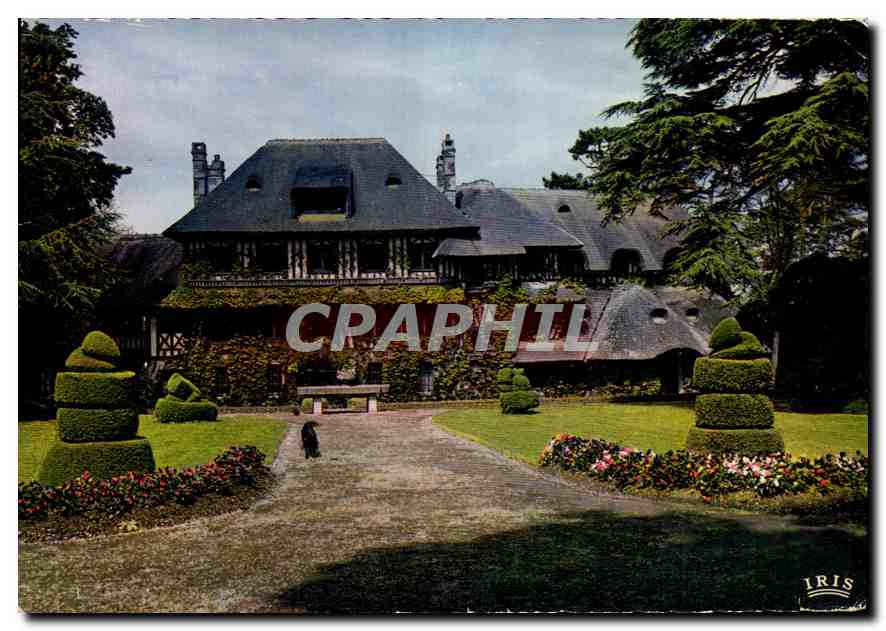 CPM La Luxuriante Normandie Maison Normandie au toit de Chaume 