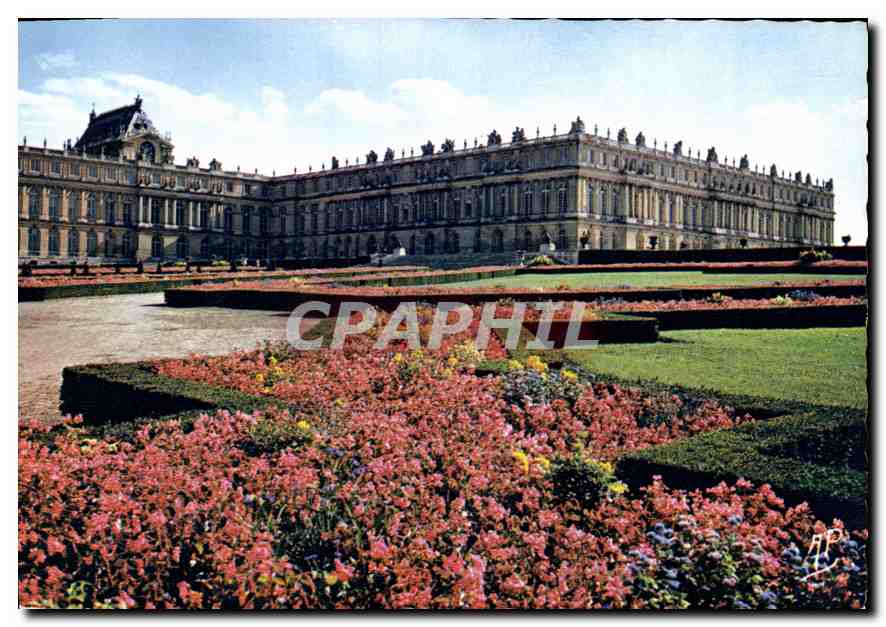 CPM Palais de Versailles Facade sur le Parc L'Aile Nord 