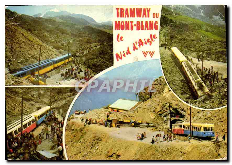 Tramway du Mont-Blanc — le Nid d'Aigle — CPAPHIL