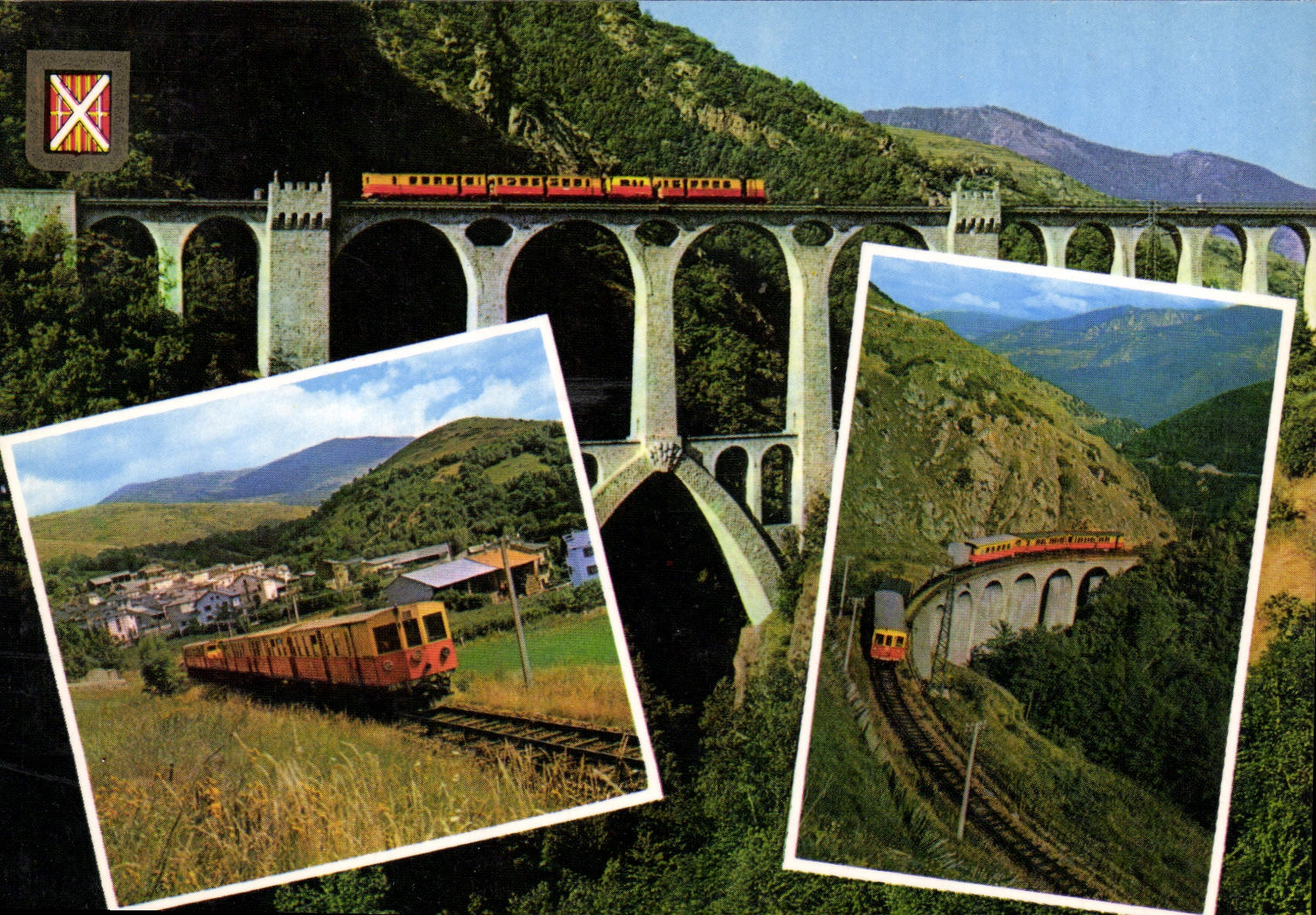 Le Petit Train Jaune — Prades — Editions DINO