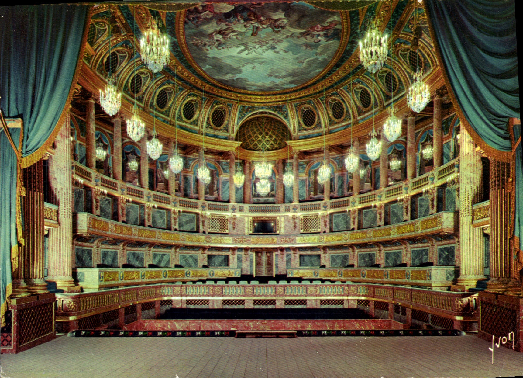 Théâtre Royal Louis XV — Château de Versailles — Éditions d'Art YVON
