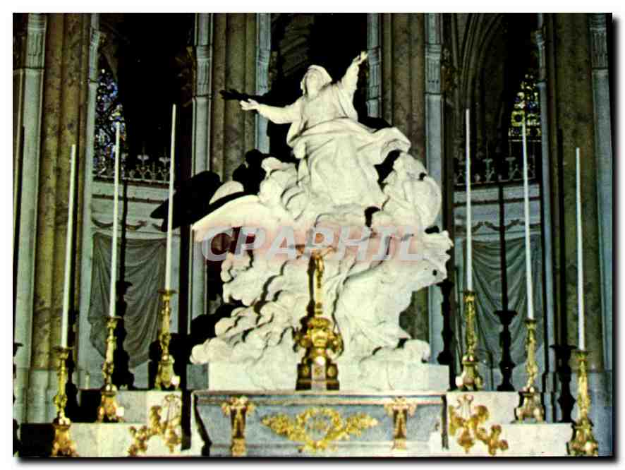 CPM Cathedrale de Chartres Maitre Autel Assomption de la Vierge par Bridan 