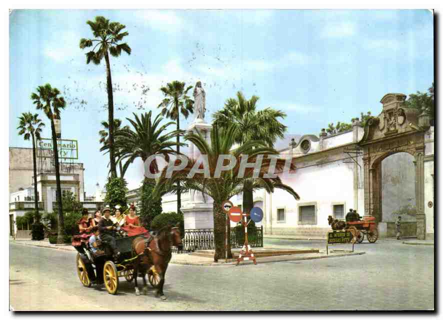 CPM Puerto de Santa Maria Monumento al Corazon de Jesus 