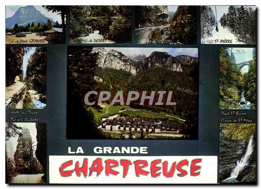 La Grande Chartreuse — Landschaften der Chartreuse — Cellard Editions