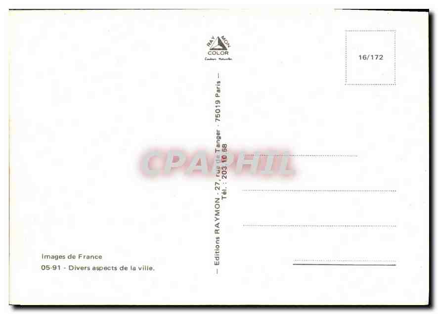 CPM Ste Genevieve des Bois Divers aspects de la ville  — Rückseite