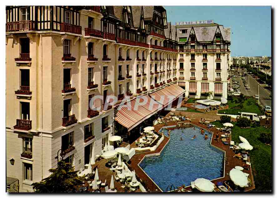 CPM La Baule Loire Atlantique L'Hermitage Hotel 