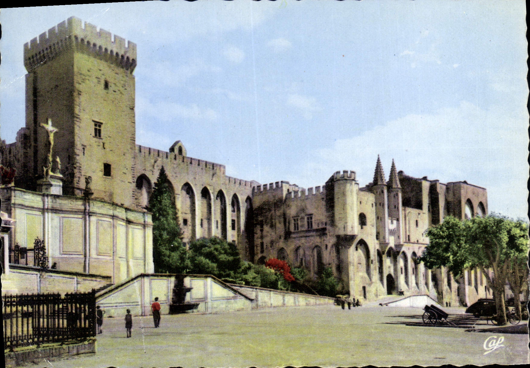 Avignon — Le Palais des Papes — C° des Arts Photomécaniques