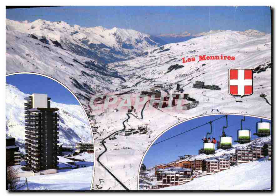 CPM Vallee des Belleville Savoie France Les Menuires 