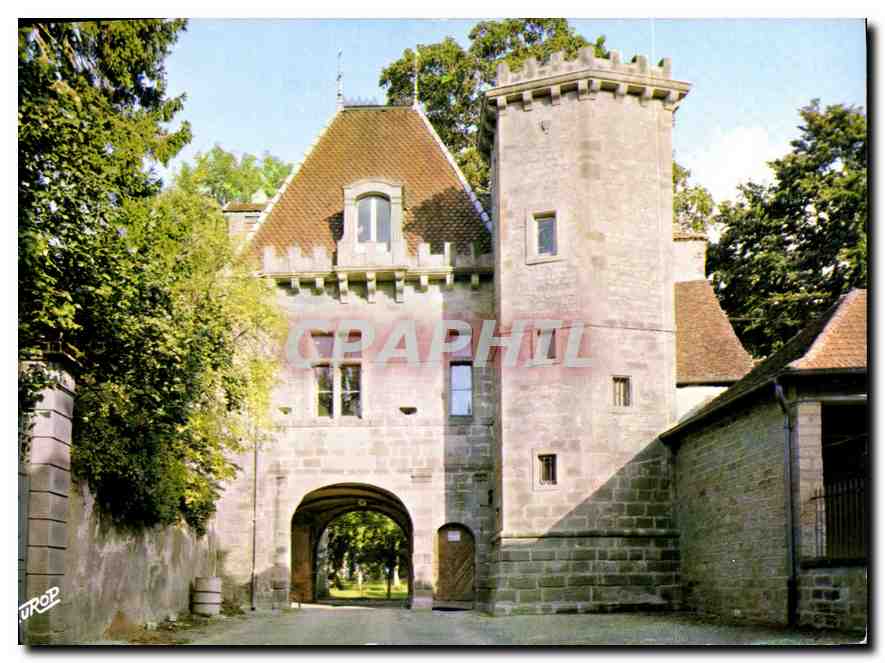 CPM Bourbonne les Bains Haute Marne Le Donjon du Chateau 