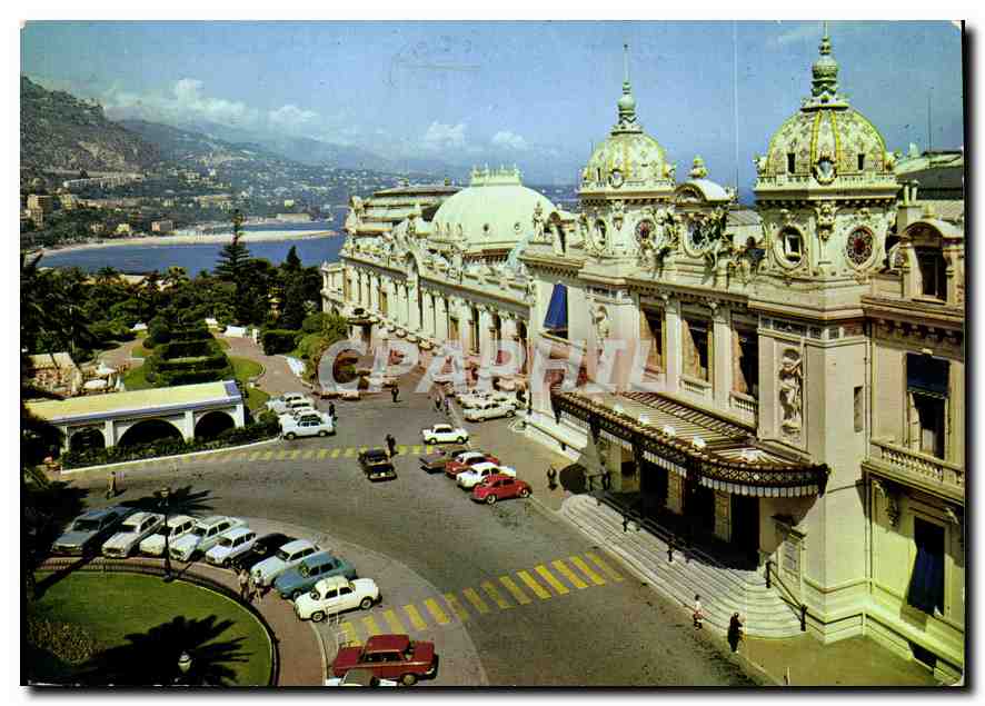 CPM Monte Carlo Le Casino et un coin des Jardins 