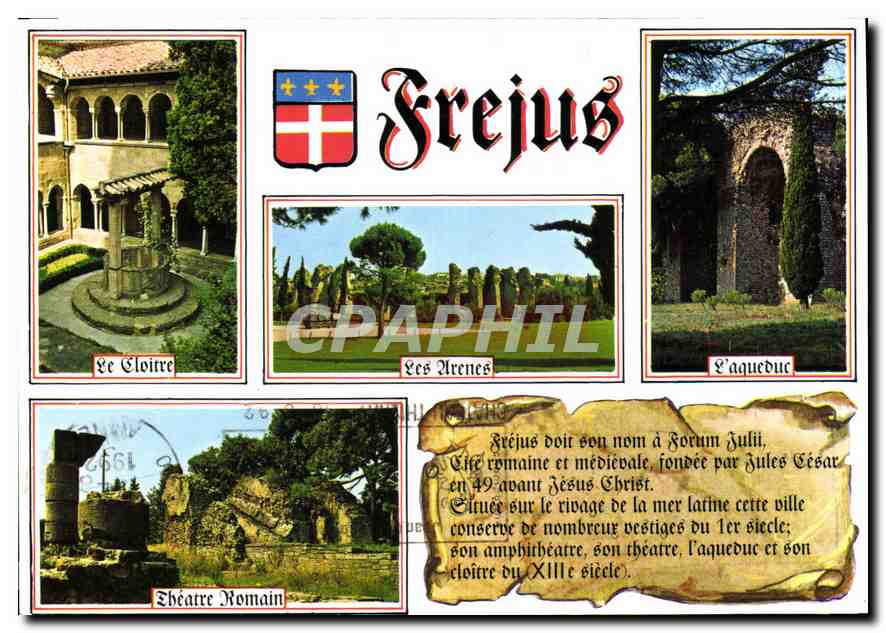CPM Frejus Le Cloitres Les Arenes L'Aqueduc Theatre Romain 