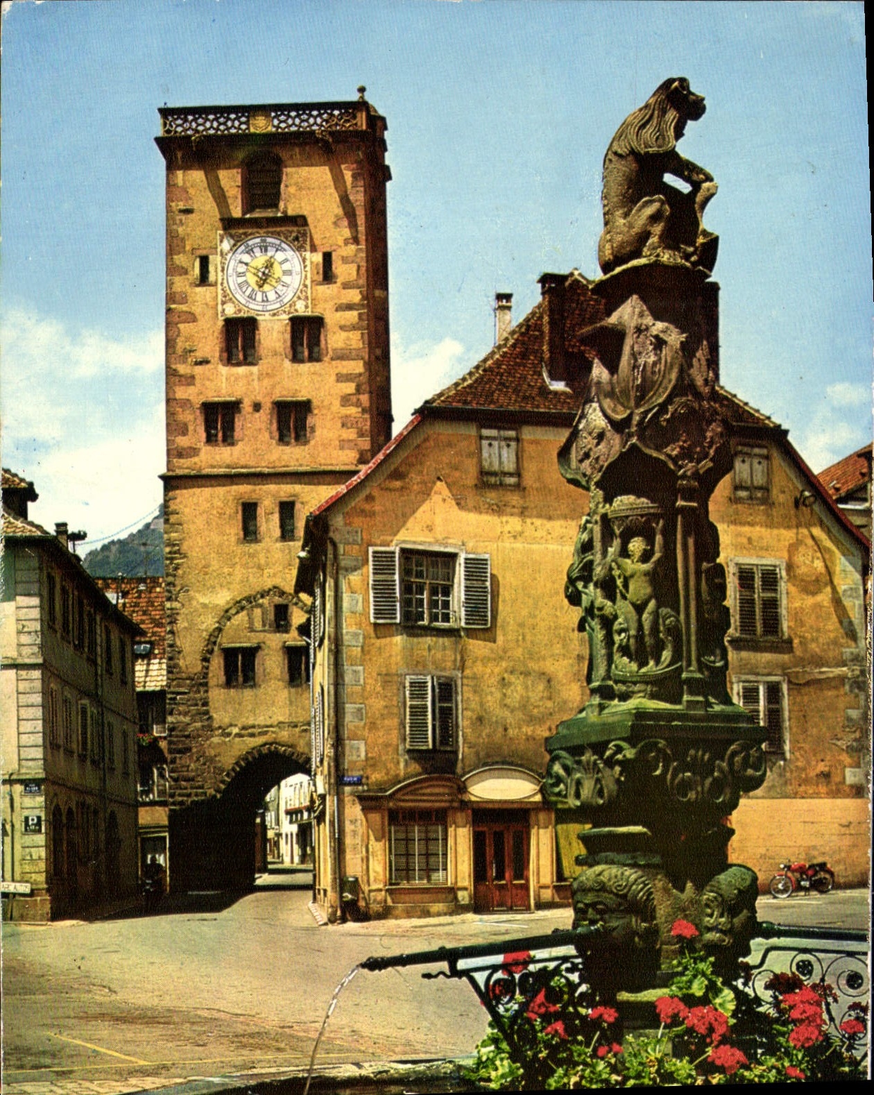 CPM Ribeauville Haut Rhin Tour des Bouchers 