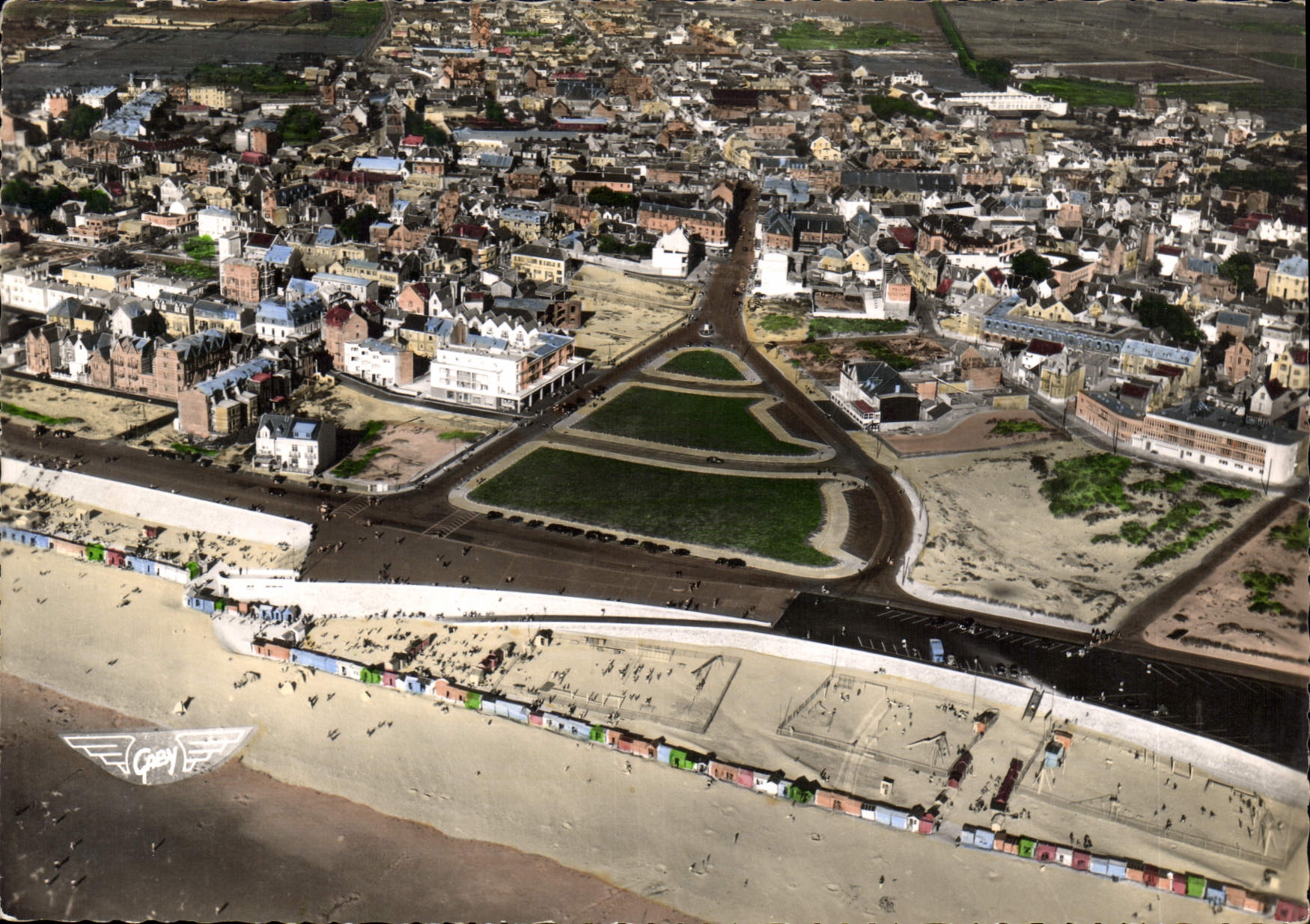 CPM Berck Plage P de C L'Entonnoir vue d'ensemble 