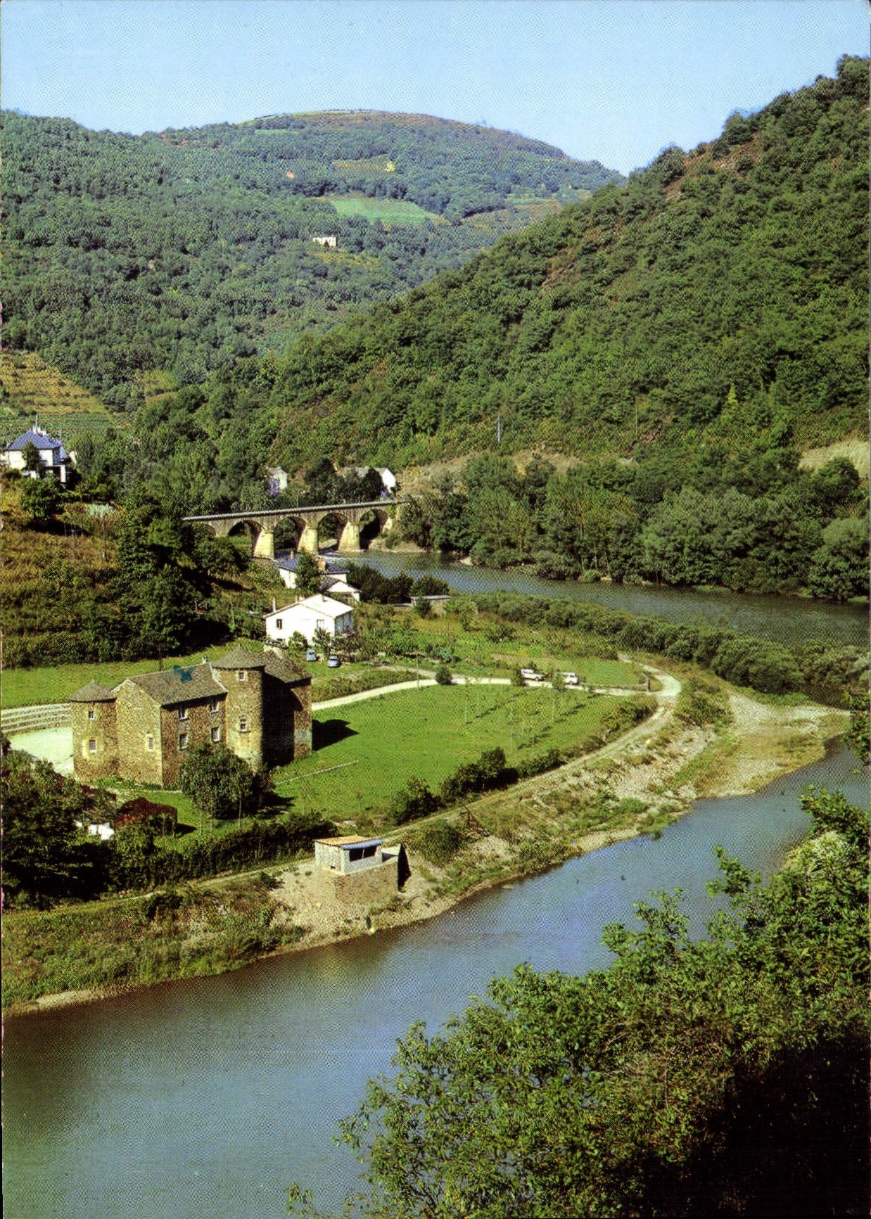 Vallée de l'Amitié — Le Tarn à Linçou — Société des Cartes Postales A.P.A. de Cœur