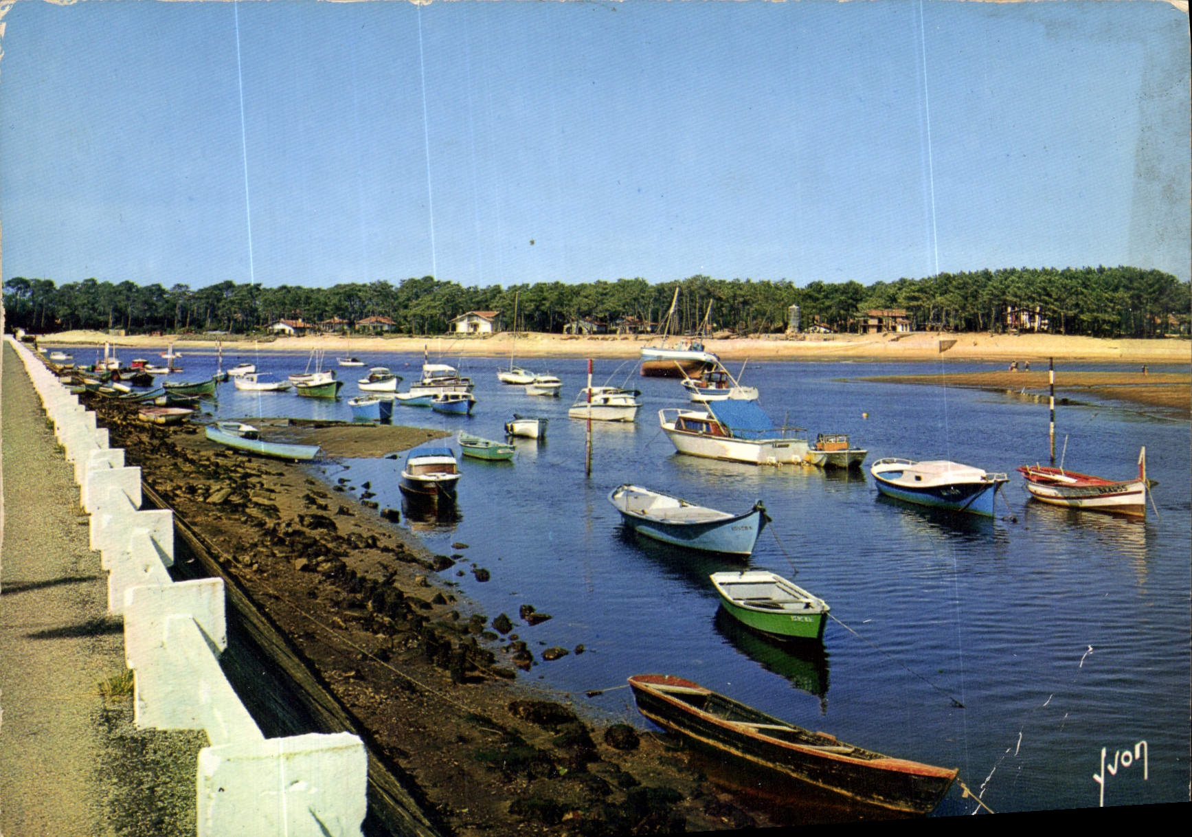 CPM Les Landes Capbreton Landes Le Canal Marin 