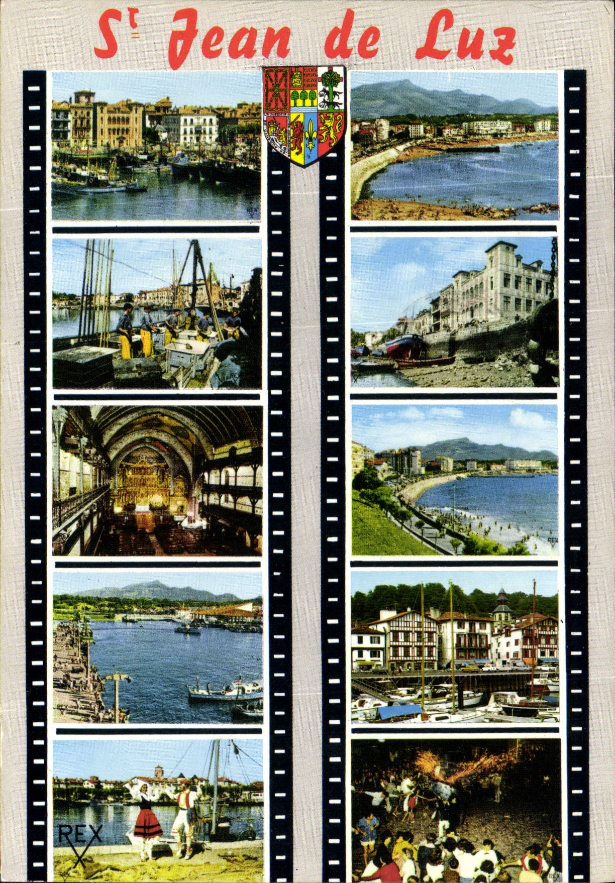 CPM St Jean de Luz Station Belneaire 