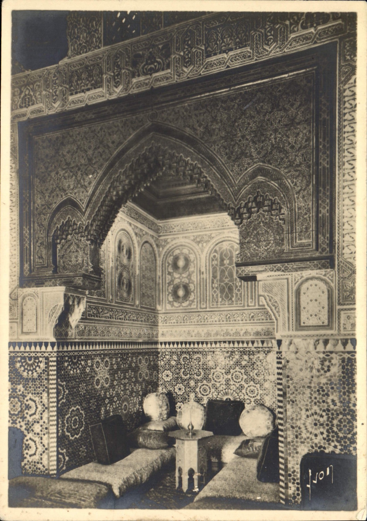 CPM Maroc Pays des Aurores et des Crepuscules Meknes Palais Benani 
