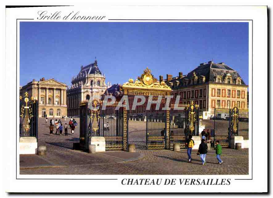 CPM Grille d'honneur Chateau de Versailles 