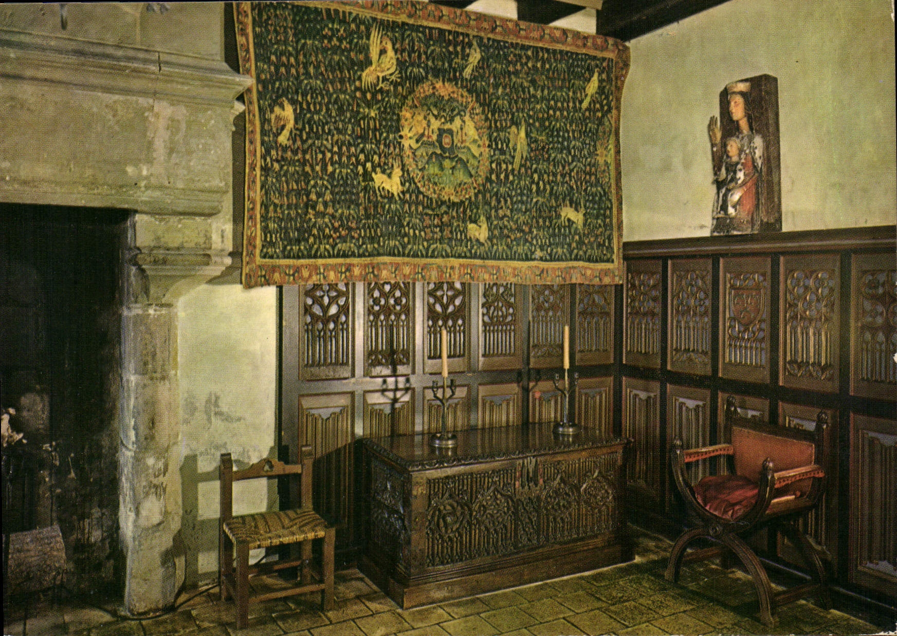 CPM En Touraine Le Chateau de Langeais Indre Loire 