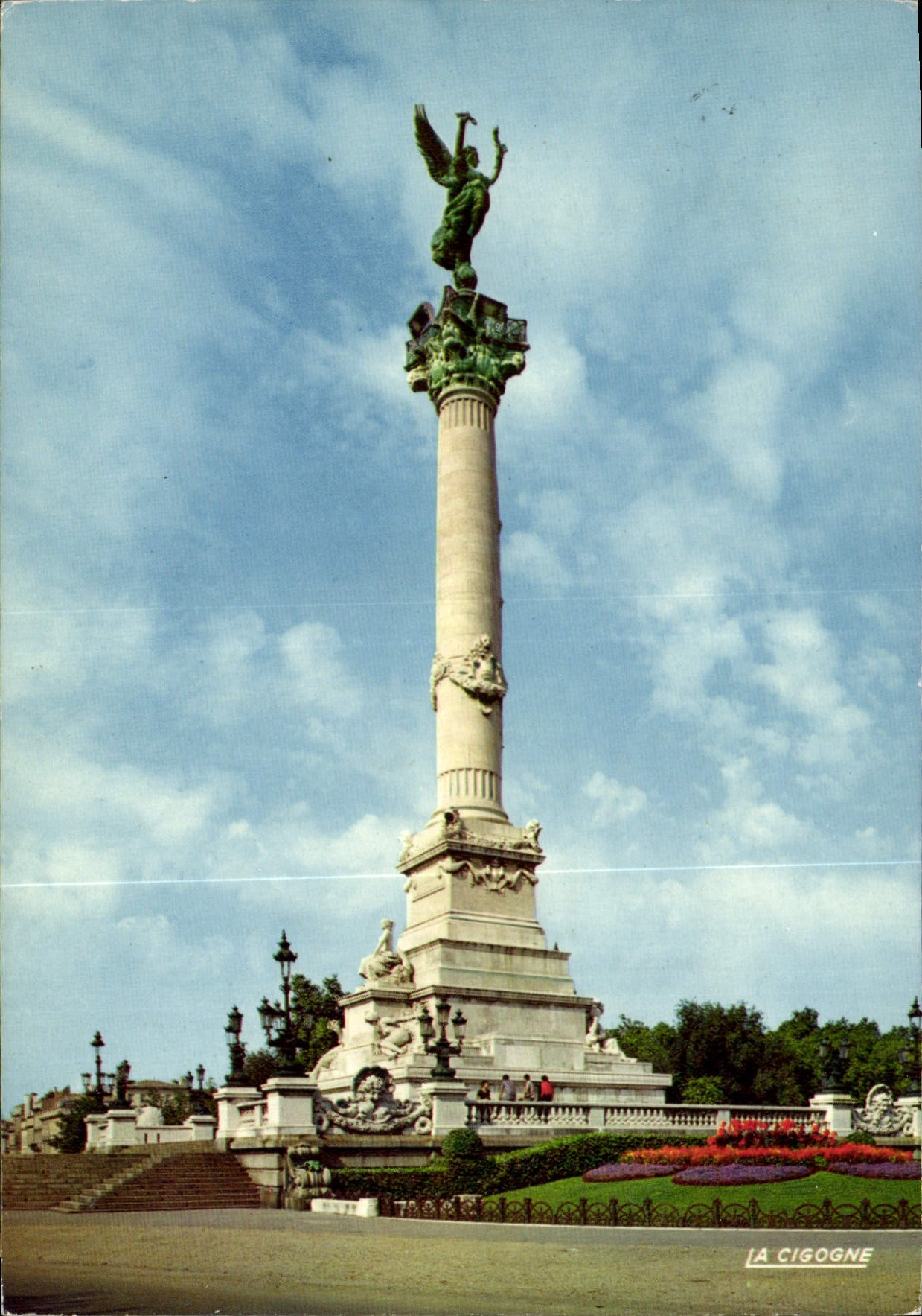 CPM Bordeaux Gironde Le Monument des Girondins 