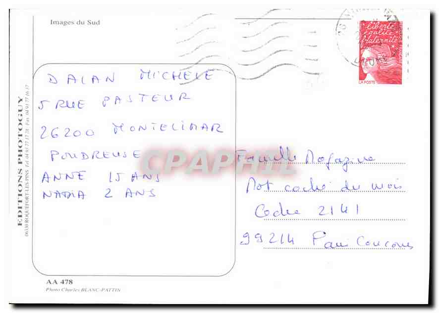 CPM Cote Soleil  — Rückseite